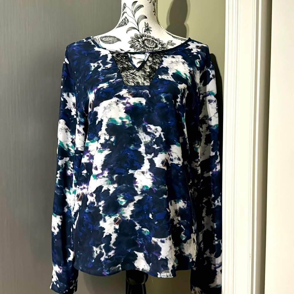 Mossimo Size S Navy Multi Colored